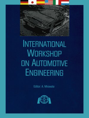 cover image of International Workshop on Automotive Engineering